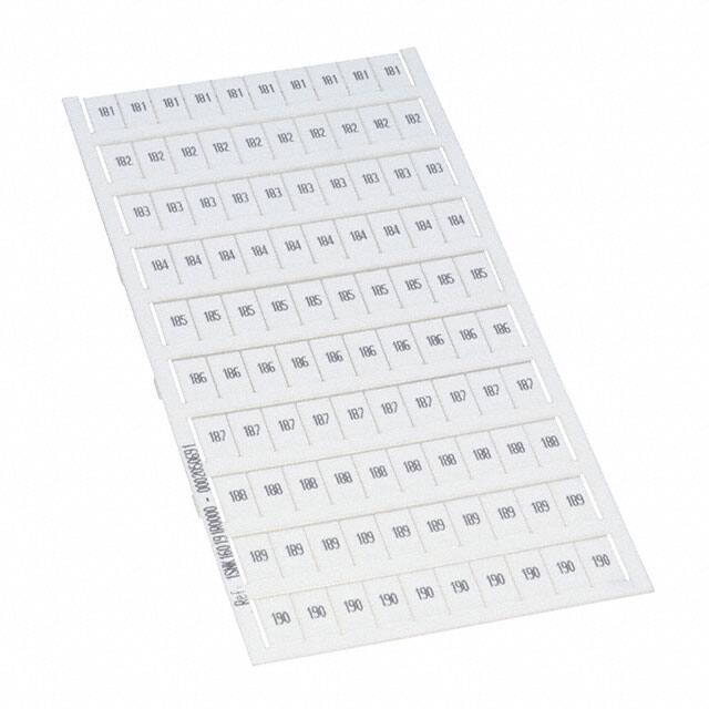 1SNK160191R0000 TE Connectivity ENTRELEC  Strisce di marcatura per morsettiere